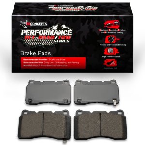 Hyundai Genesis Coupe Brake Pads - Front - R1 Concepts - Off-Road/Tow - `10-`16 Hyundai Genesis Coupe Brake Pads - Front - R1 Concepts - Off-Road/Tow - `10-`16
